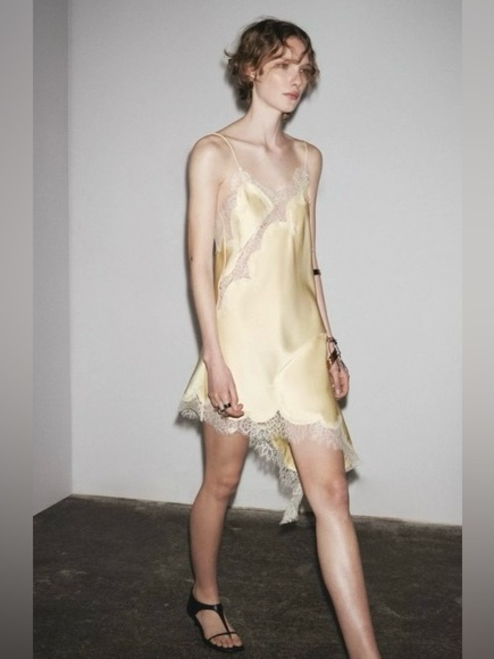 ZARA ZW COLLECTION LACE
CAMISOLE DRESS